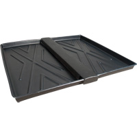 Double-Tray Ultra-Rack Containment Tray&reg;, 48" L x 44" W x 2.8" H, 16 US gal. Spill Capacity St. Lawrence Industrial & Safety Supply