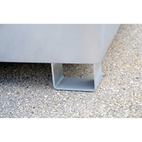 Ultra-Spill Pallet en acier, 4 barils, Capacit&eacute; de d&eacute;versement 68 gal. US, 49,1" x 47,1" x 10,9" St. Lawrence Industrial & Safety Supply