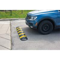 Speed Bump Kit, Rubber, 4' L x 11" W x 2" H St. Lawrence Industrial & Safety Supply