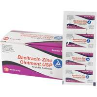 Efcom Limited Bacitracin Zinc First Aid Packets, Ointment, Antibiotic St. Lawrence Industrial & Safety Supply