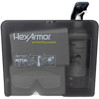 Wall Mounted Eyewear Cleaning Station, Metal, 11.8" L x 10.4" H St. Lawrence Industrial & Safety Supply