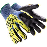 Helix&reg; 3016 Impact Gloves, 7/Small, HPPE Palm, Elastic/Knit Wrist Cuff St. Lawrence Industrial & Safety Supply