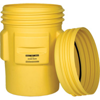 Baril en plastique pour suremballage, 95 gal. US, Stationnaire St. Lawrence Industrial & Safety Supply
