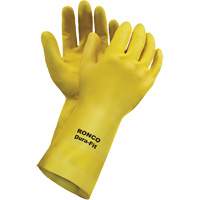 Gants r&eacute;utilisables Dura-Fit , Taille Petit/7, 12" lo, Latex, Doublure en Ouat&eacute;e, 20 mils St. Lawrence Industrial & Safety Supply