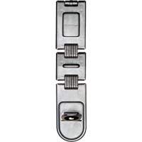 Moraillon de s&eacute;curit&eacute; &agrave; double charni&egrave;re, Argent St. Lawrence Industrial & Safety Supply