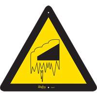 Falling Snow/Ice CSA Standard Safety Sign, 12" x 12", Aluminum, Pictogram St. Lawrence Industrial & Safety Supply