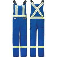 Westex&reg; DH Antistatic 6.5 oz. Flame Resistant Bib Pants, Small, Royal Blue St. Lawrence Industrial & Safety Supply