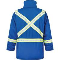 Parka isol&eacute;, antistatique et ignifuge  6,5 oz Westex DH, Petit, Bleu royal St. Lawrence Industrial & Safety Supply