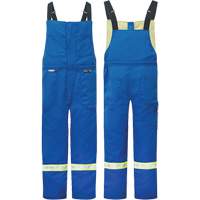 Westex&reg; DH Antistatic 6.5 oz. Flame Resistant Insulated Bib Pants, Small, Royal Blue St. Lawrence Industrial & Safety Supply