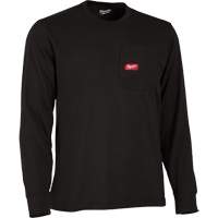 T-shirt &agrave; manches longues avec poches Gridiron, Hommes, Petit, Noir St. Lawrence Industrial & Safety Supply