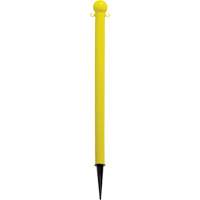 Colonnettes de sol, Jaune St. Lawrence Industrial & Safety Supply