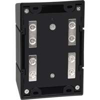 Barri&egrave;re murale magn&eacute;tique avec bande magn&eacute;tique, Plastique, Fixation magn&eacute;tique, 15', Ruban Noir et jaune St. Lawrence Industrial & Safety Supply