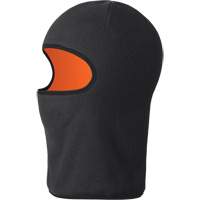 5502 Cagoule &agrave; 1 trou r&eacute;versible, Micro laine, Noir/Orange haute visibilit&eacute; St. Lawrence Industrial & Safety Supply