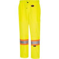 5999PW Women's  Traffic Safety Pants, Polyester, X-Small, High Visibility Lime-Yellow St. Lawrence Industrial & Safety Supply