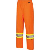 5627W Women's Waterproof Bib Pants, Polyester/Polyurethane, X-Small, High Visibility Orange St. Lawrence Industrial & Safety Supply