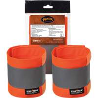 140A High-Visibility Orange Adjustable 14" X 4" Reflective Armband St. Lawrence Industrial & Safety Supply