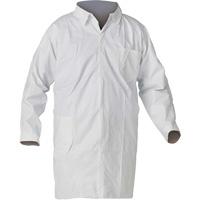Sarrau de laboratoire KleenGuard A40, Moyen, Blanc St. Lawrence Industrial & Safety Supply