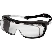 Lunettes &agrave; coques de s&eacute;curit&eacute; Cappture Plus, Lentille Transparent, Antibu&eacute;e, Ventilation Ferm&eacute; St. Lawrence Industrial & Safety Supply