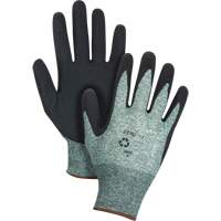 Gants &eacute;cologiques enduits &agrave; prise cr&ecirc;p&eacute;e, 8, R&ecirc;vetement Mousse de latex, Calibre 15, Enveloppe en Nylon/rPET St. Lawrence Industrial & Safety Supply