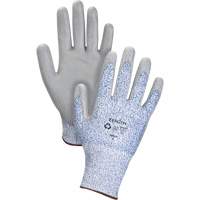 Gants &eacute;lastiques &eacute;cologiques r&eacute;sistants &agrave; la coupe, Taille 7, Calibre 13, Rev&ecirc;tement Polyur&eacute;thane, Enveloppe en PEHP/rPET, ASTM ANSI niveau A2 St. Lawrence Industrial & Safety Supply
