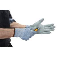 Gants &eacute;lastiques &eacute;cologiques r&eacute;sistants &agrave; la coupe, Taille 7, Calibre 13, Rev&ecirc;tement Polyur&eacute;thane, Enveloppe en PEHP/rPET, ASTM ANSI niveau A2 St. Lawrence Industrial & Safety Supply