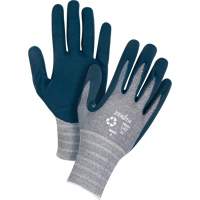 Gants &eacute;cologiques enduits et l&eacute;gers, 8, R&ecirc;vetement Mousse de nitrile, Calibre 15, Enveloppe en Polyester/rPET St. Lawrence Industrial & Safety Supply