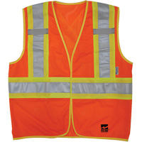 Open Road&reg; “BTE” Vest, High Visibility Orange, Medium/Small St. Lawrence Industrial & Safety Supply
