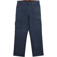 Pantalon de travail WP100, Coton/Spandex, Bleu marin, Taille 0, Entrejambe 30 St. Lawrence Industrial & Safety Supply