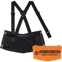 Support dorsal Proflex 1675 avec sachet refroidissant/chauffant, Spandex, T-petit St. Lawrence Industrial & Safety Supply