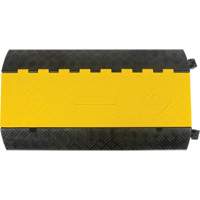 Protecteur de c&acirc;bles en polyur&eacute;thane, 3 canaux, 35,43" lo x 19,69" la x 3" h St. Lawrence Industrial & Safety Supply