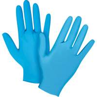 Emballages de gants jetables pour machine distributrice, Petit, Nitrile, 4,5 mils, Sans poudre, Bleu, Classe 2 St. Lawrence Industrial & Safety Supply