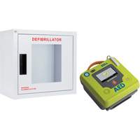 Ensemble armoire murale et d&eacute;fibrillateur AED 3, Semi-automatique, Français, Classe 4 St. Lawrence Industrial & Safety Supply