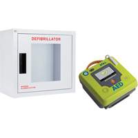 Ensemble armoire murale et d&eacute;fibrillateur AED 3, Automatique, Français, Classe 4 St. Lawrence Industrial & Safety Supply