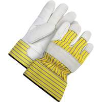 Gants d'ajusteur doubl&eacute;s avec poignet de s&eacute;curit&eacute;, 2T-Grand, Paume en Cuir fleur de vache, Doublure en Peluche d'acrylique St. Lawrence Industrial & Safety Supply