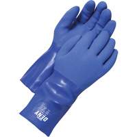 Gants textur&eacute;s, Taille 12, 12" lo, PVC, Doublure en Coton St. Lawrence Industrial & Safety Supply