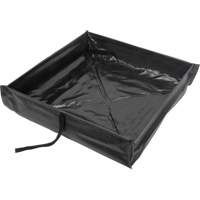 Collapsible Roll-Up Spill Berm, 15 US gal. Capacity, 2' W x 2' L x 6" H St. Lawrence Industrial & Safety Supply