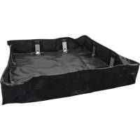 Collapsible Berm, 90 US Gal. Capacity, 4' W x 6' L x 6" H, Snap-Up Bracket St. Lawrence Industrial & Safety Supply