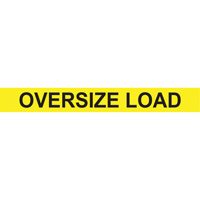 Oversize Load Heavy Haul Sign, Decal/Vinyl, 96" W x 12" H St. Lawrence Industrial & Safety Supply