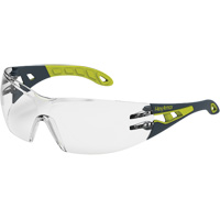 MX200 Rimless Wraparound Safety Glasses, Clear Lens, Anti-Fog/Anti-Scratch, ANSI Z87+/Meets/Exceeds CSA Z94.3 St. Lawrence Industrial & Safety Supply