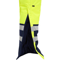 Bisley&reg; Extreme Cold Bib Overall, Polyester, Small, High Visibility Lime-Yellow St. Lawrence Industrial & Safety Supply