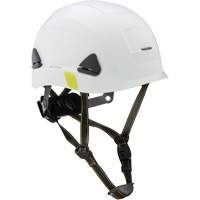 Casque de s&eacute;curit&eacute; d'escalade Fibre Metal, R&eacute;pond aux normes CSA type 2, Suspension Rochet, Non ventil&eacute; St. Lawrence Industrial & Safety Supply