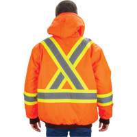 Waterproof 7-in-1 Winter Parka, High Visibility Orange, Medium St. Lawrence Industrial & Safety Supply