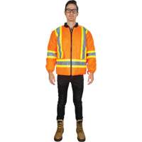 Waterproof 7-in-1 Winter Parka, High Visibility Orange, Medium St. Lawrence Industrial & Safety Supply