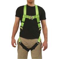 FBH-10000L Contractor Series Safety Harness, CSA Certified, Class AL, 400 lbs. Cap. St. Lawrence Industrial & Safety Supply