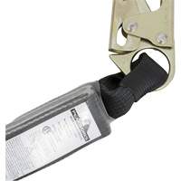 SA-5200-2.5 Shock Absorbing Lanyard, 2.5', Snap Hook Center, Snap Hook Leg Ends, Polyester St. Lawrence Industrial & Safety Supply