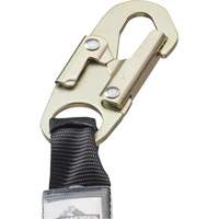 SA-55522-4 PVC-Coated Shock Absorbing Lanyard, 4', Form Hook Center, Snap Hook Leg Ends, Galvanized Steel St. Lawrence Industrial & Safety Supply