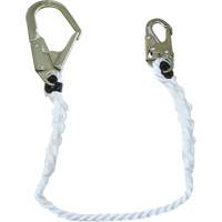 LAN-1242-4 5/8" Restraint Rope Lanyard, 1 Legs, 4', CSA Class A St. Lawrence Industrial & Safety Supply