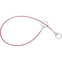 AS-21110-4 4' Cable Anchor with O-Ring Ends, Sling, Permanent Use St. Lawrence Industrial & Safety Supply