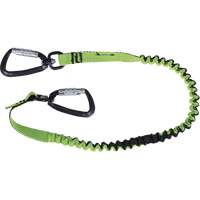 TT-9903 Slim Line Tool Lanyard, Bungee, Dual Carabiner St. Lawrence Industrial & Safety Supply