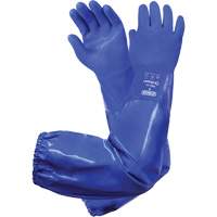 Gants triples enduits r&eacute;sistants aux produits chimiques Integra 77-395, Taille 8, 28" lo, PVC, Doublure en Coton St. Lawrence Industrial & Safety Supply